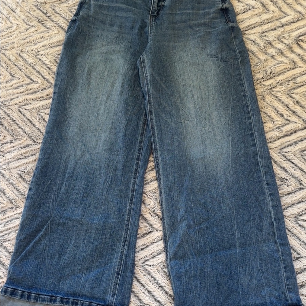 Wit & Wisdom Flare Jeans in Classic Blue